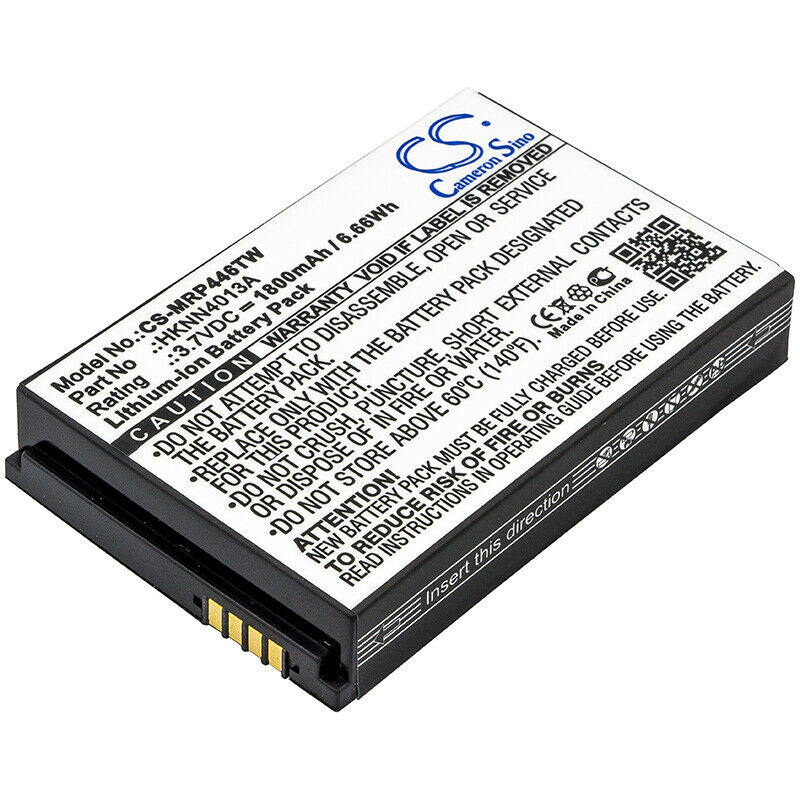 Batterie 1800mAh 3.7V Li-Ion Motorola BT90, HKLN4440B, HKNN4013A, HKNN4013B(compatible)