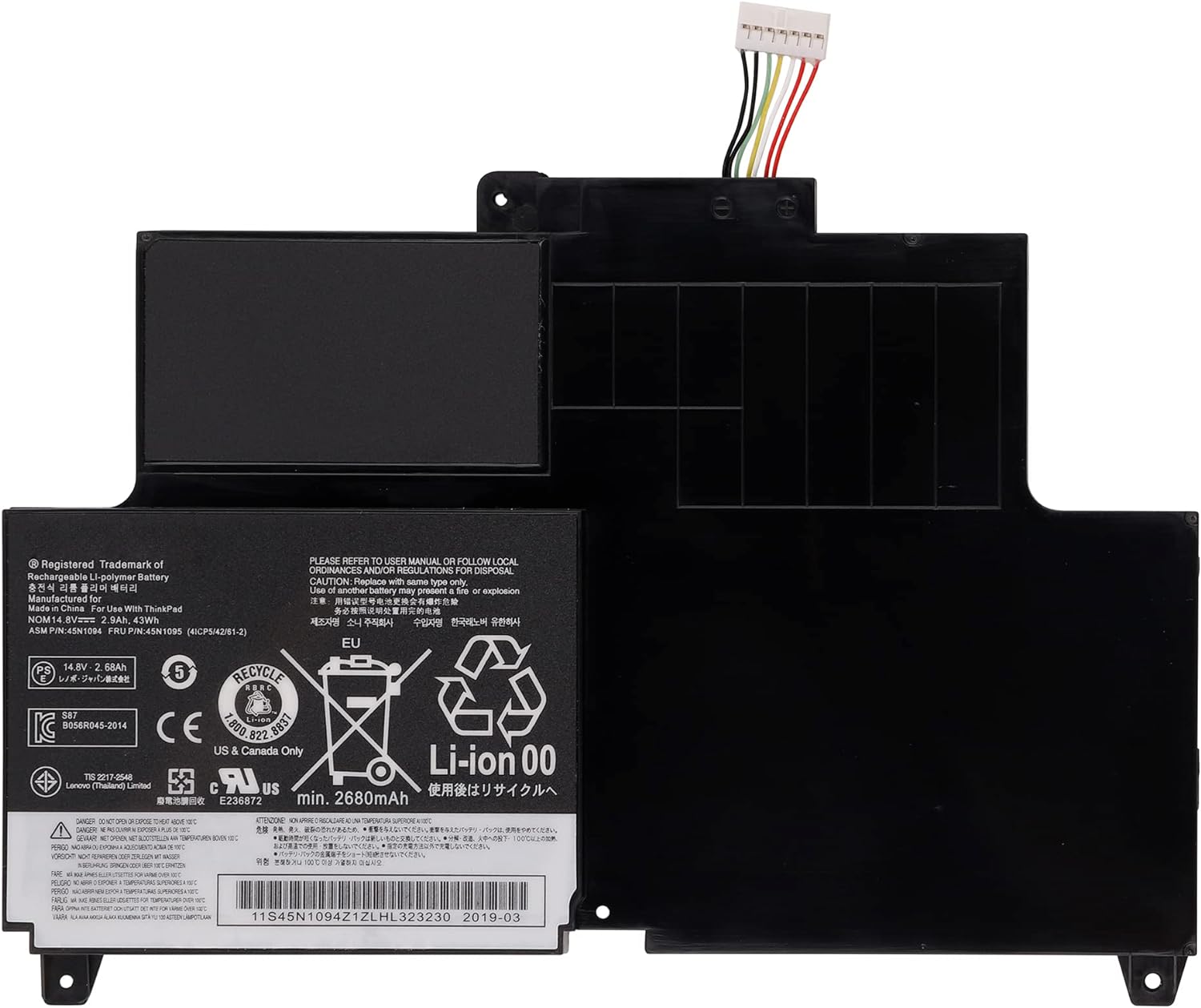 Lenovo ThinkPad S230u Twist S230u S203u Twist compatible battery