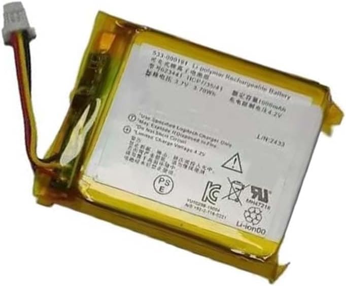 (image pour) Batterie pour Astro A50 2019 Gaming Headset 533-000169 533-000191