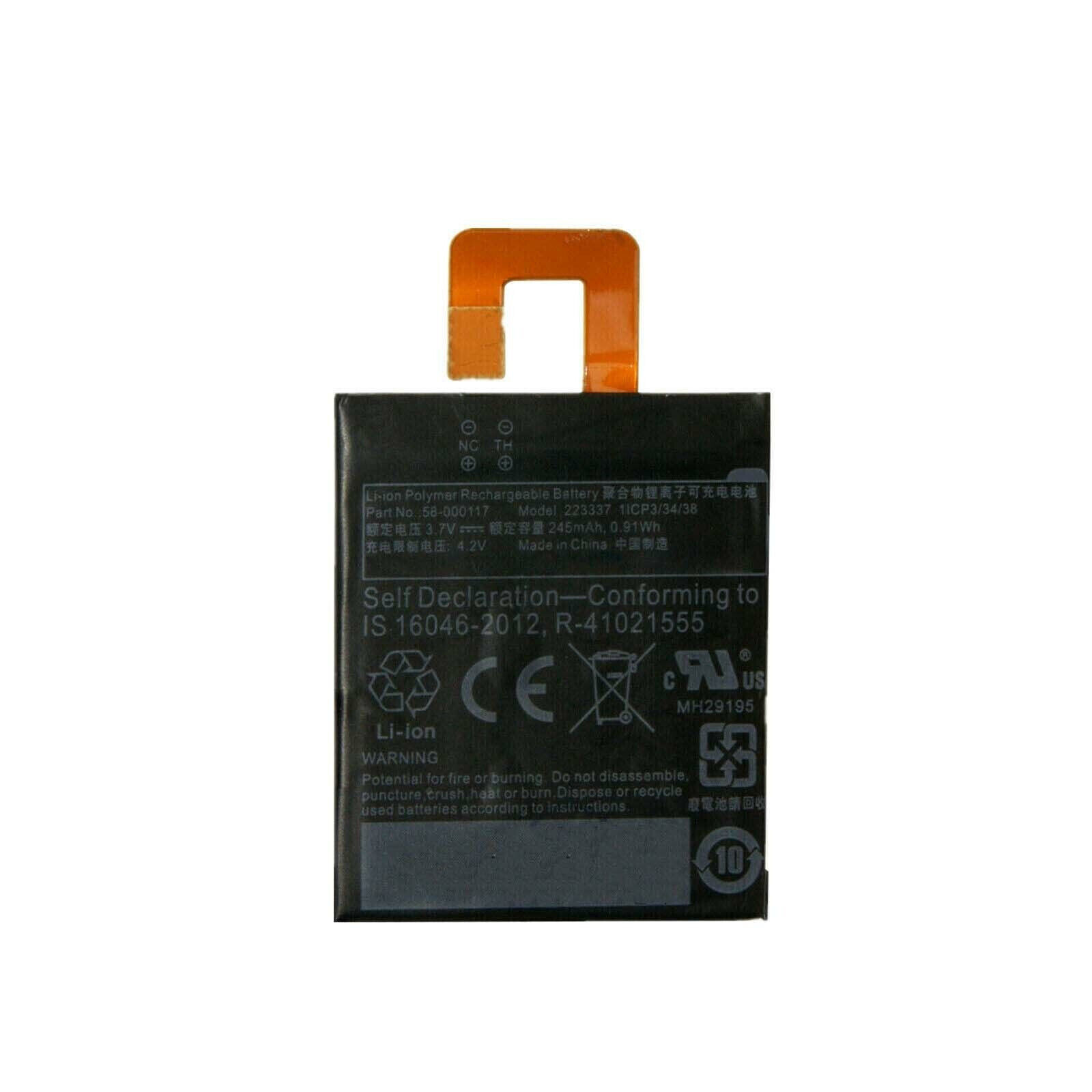 Batterie 58-000117 223337 Amazon Kindle Oasis 1,2, KO1,KO2 8th Generation SW56RW(compatible)