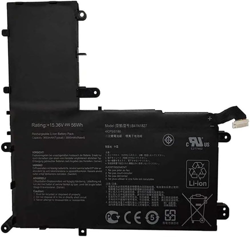 B41N1827 Asus ZenBook Flip 15 Q507 Q507I Q507IQ Flip 15 UM562 UM562IA compatible battery