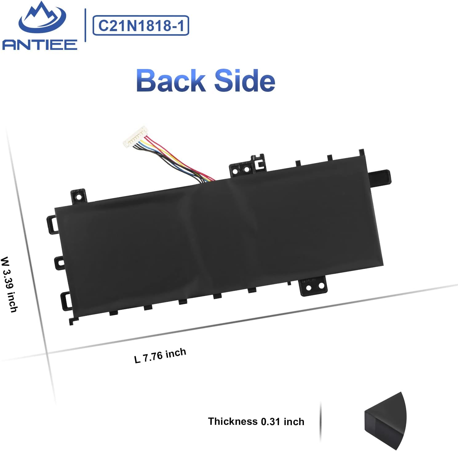 Batterie pour C21N1818-1 ASUS VivoBook 15 F512FA F512DA F512JA X512DA X512JA (compatible)