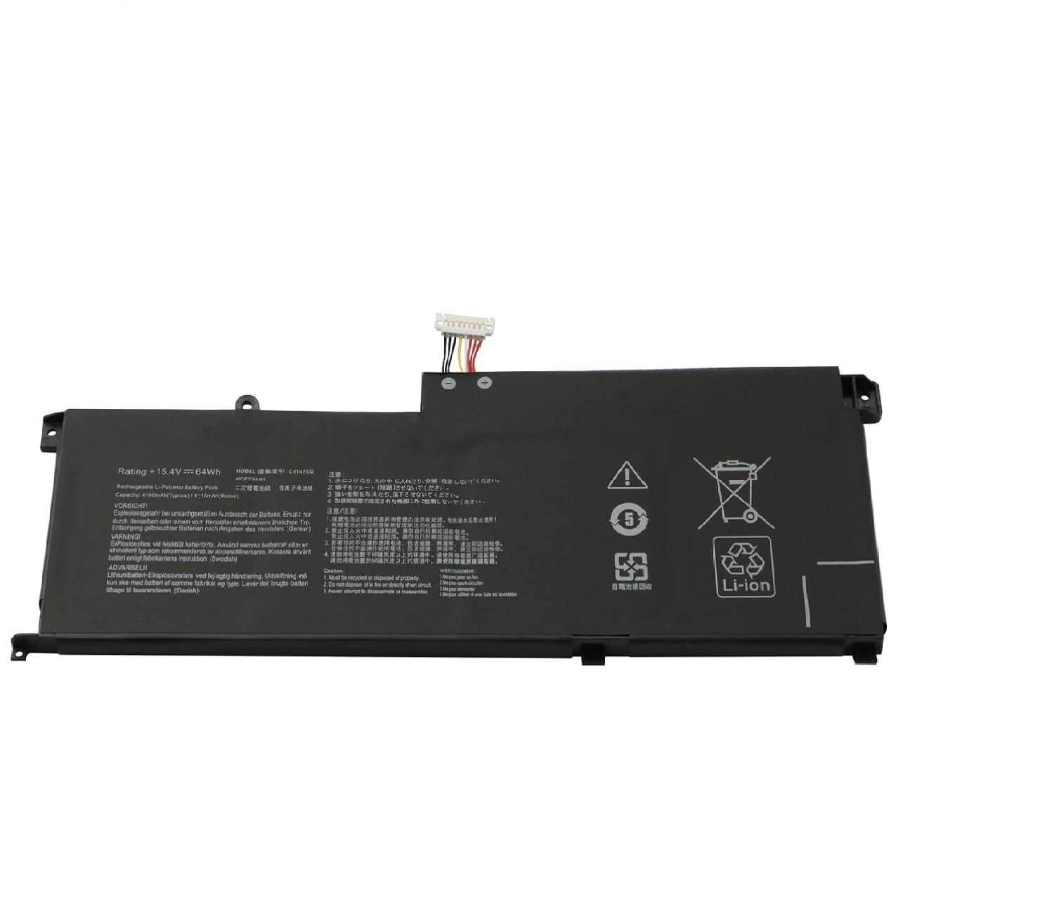 Asus UM535QA UM535QE 15.4V 4050mAh 0B200-03770100 C41N2002 compatible battery