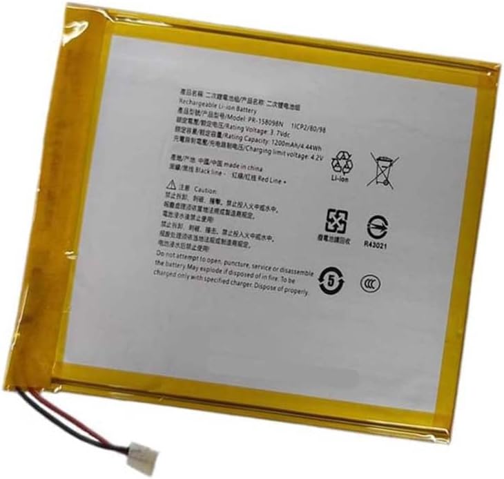 (image pour) Batterie pour 3.87V EVE188595QH for Kobo Libra Color