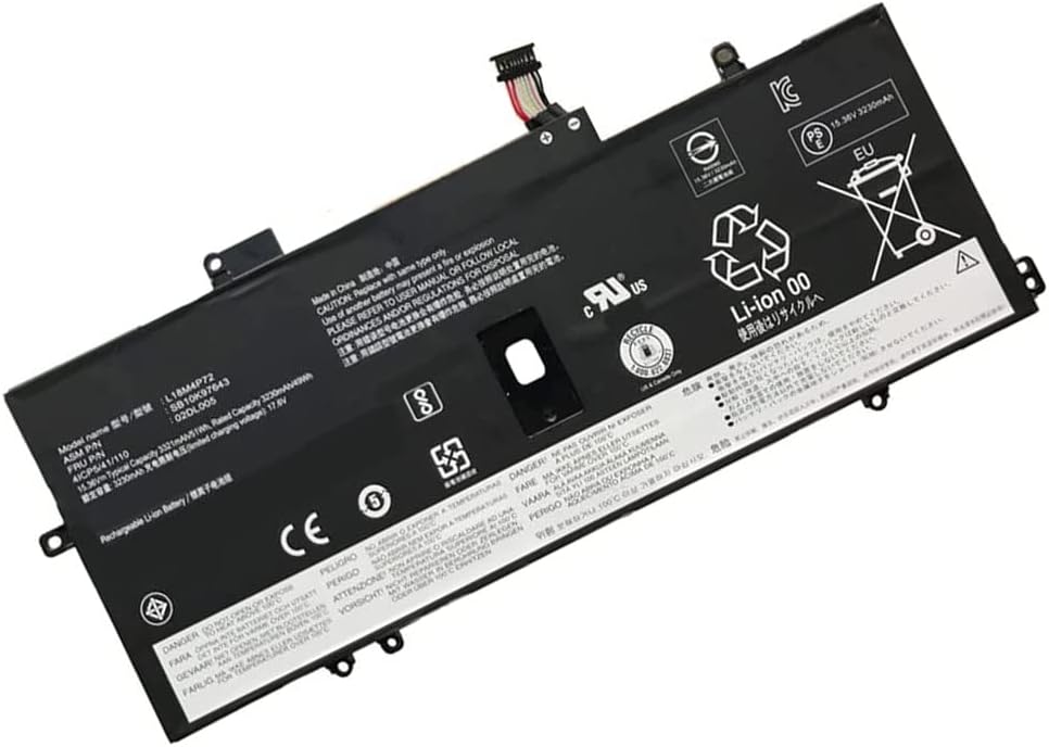 Batterie pour Lenovo L18L4P71 02DL004 SB10K97642 02DL005 L18M4P72 SB10K97643 02DL006 L18C4P71 SB10K97644 (compatible)