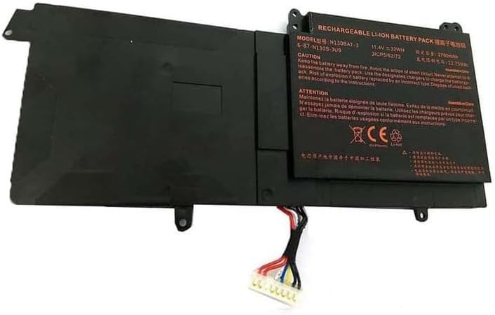 (image pour) Batterie pour N130BAT-3 3ICP5/62/72 Clevo N141CU SCHENKER Slim 15 Slim 13