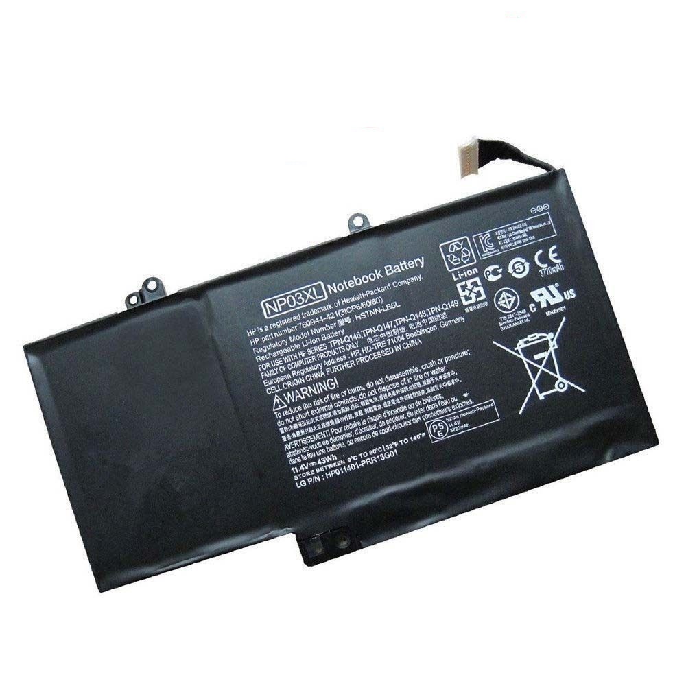 Batterie pour NP03XL HP Pavilion X360 13-A010DX 761230-005 HSTNN-LB6L TPN-Q146(compatible)