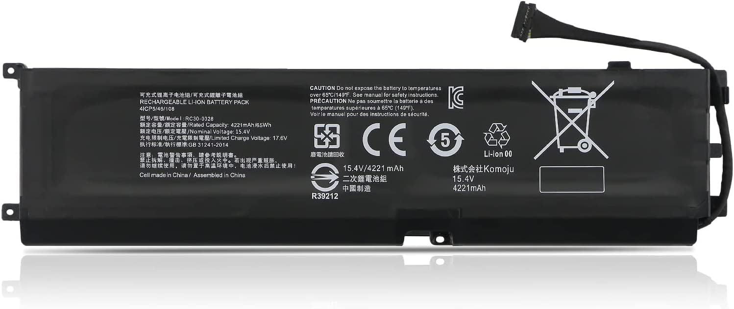 RC30-0351 Razer Blade 15 Base 2020 2021 Rz09-0369X RZ09-35 compatible battery