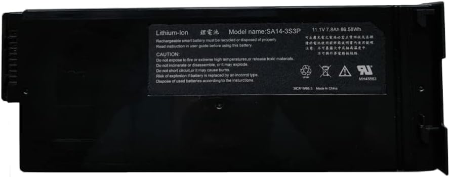 (image pour) Batterie pour DurabooK SA14-3S3P 3ICR19/66-3 11.1V Durabook SA14